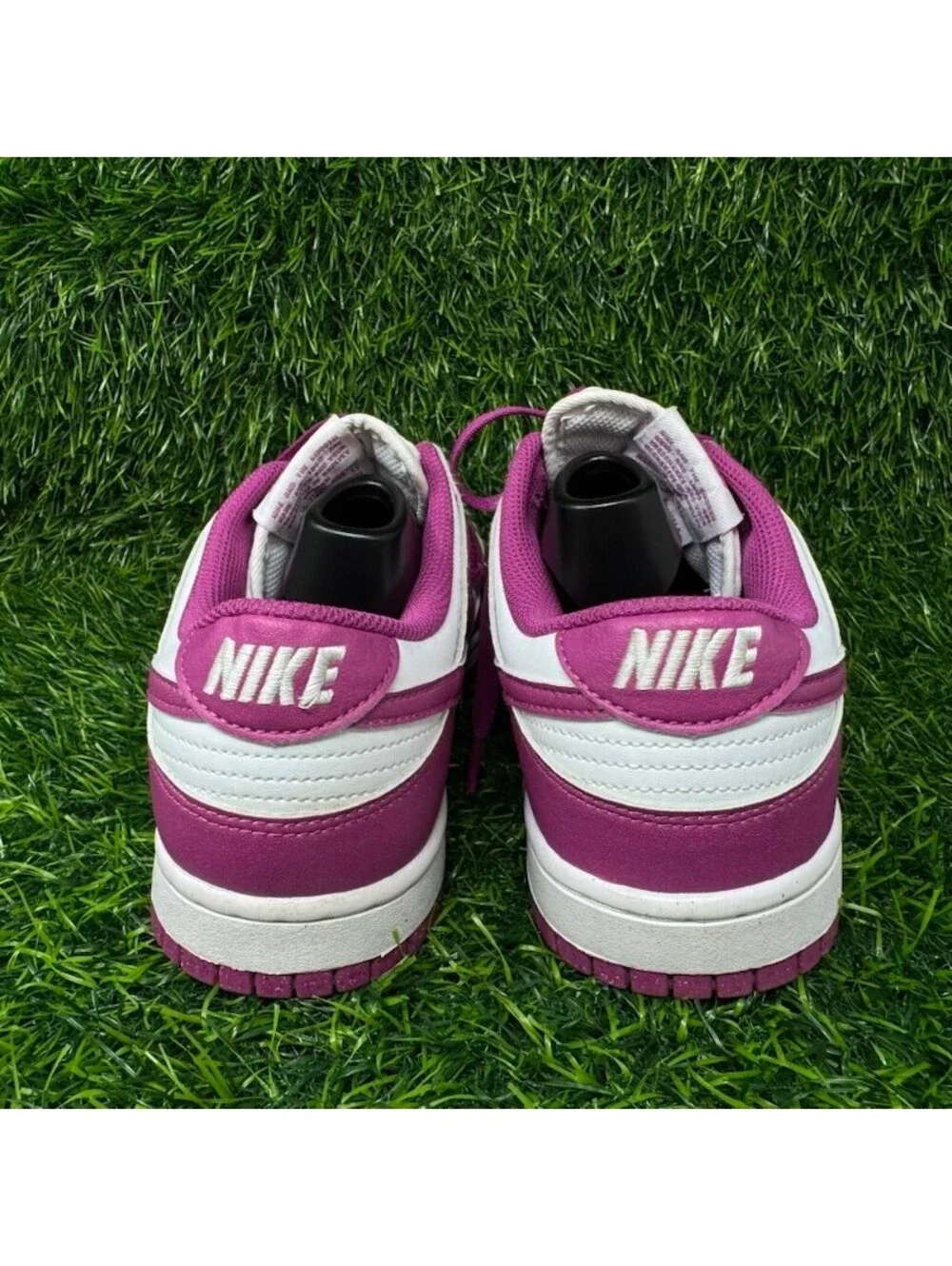Nike Dunk Low Women Size 10 Active Fuchsia White DD1873-110 Pink Sneakers 2251